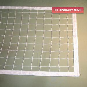 Купить Сетка волейбольная 3,0 мм белая обшита с 4-х сторон в Задонске 