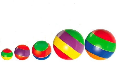 Купить Мячи резиновые (комплект из 5 мячей различного диаметра) в Задонске 